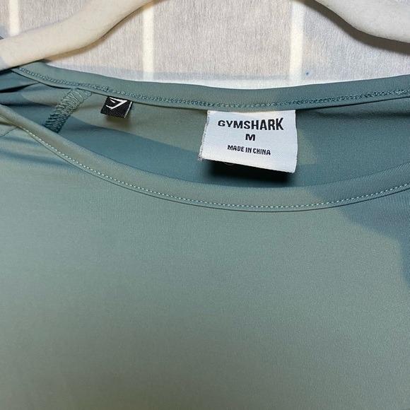 Gymshark Aqua Blue Activewear Top - Picture 8 of 8